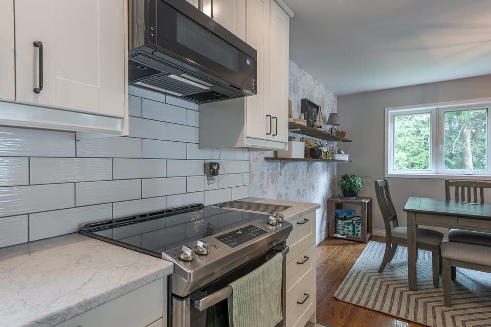 Renovated full kitchen